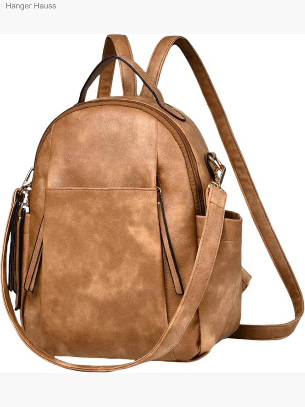Small Designer Leather Mini Backpack Purse Fashion Roomy Shoulder Handbag
